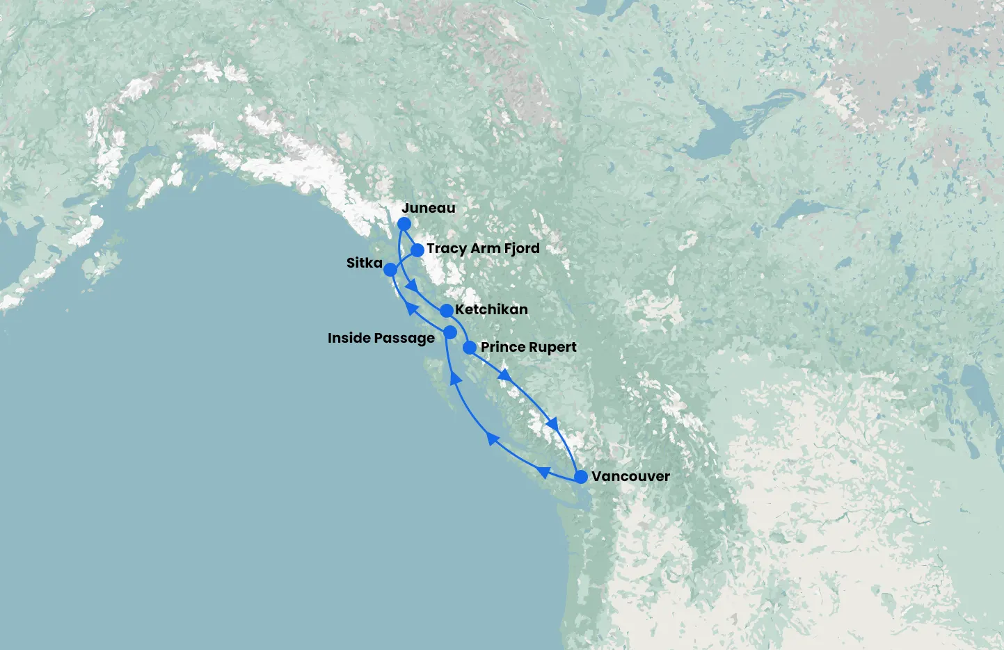 Vancouver Alaska with Serenade Of The Seas